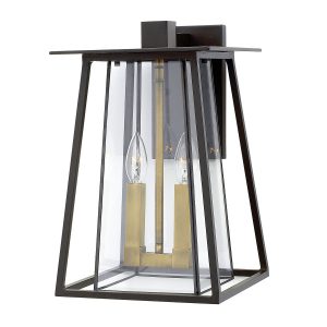 Kinkiet zewnętrzny brązowy-stary mosiądz Walker 2xE14x60W IP44 Hinkley 824271 Kinkiet zewnętrzny brązowy-stary mosiądz Walker 2xE14x60W IP44 Hinkley 824271