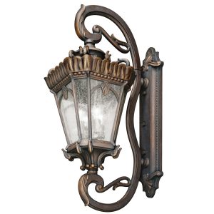 Kinkiet zewnętrzny brązowy Tournai 4xE27x60W IP44 Kichler 896548 Kinkiet zewnętrzny brązowy Tournai 4xE27x60W IP44 Kichler 896548