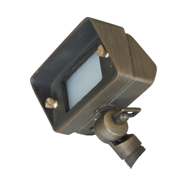 Kinkiet zewnętrzny Bronze postarzany brąz LED 2x1.2W lm IP44 Garden Zone 896563