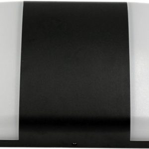 Kinkiet zewnętrzny Carina czarno-biały LED 2x14W 840lm IP54 IdeaLED 898920 Kinkiet zewnętrzny Carina czarno-biały LED 2x14W 840lm IP54 IdeaLED 898920