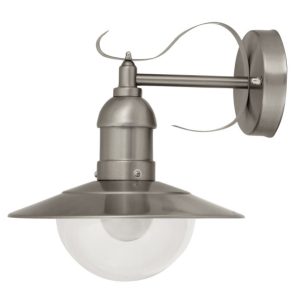 Kinkiet zewnętrzny chrom Oslo 1xE27x60W IP44 Rabalux 894900 Kinkiet zewnętrzny chrom Oslo 1xE27x60W IP44 Rabalux 894900