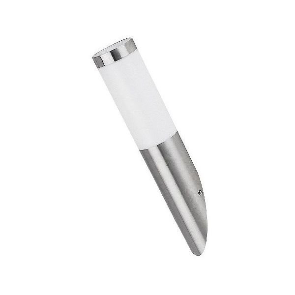 Kinkiet zewnętrzny chrom satyna Inox torch 1xE27x25W IP44 Rabalux 959507