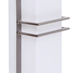 Kinkiet zewnętrzny chrom satynowany-biały Seattle 1xE27x11W IP44 Rabalux 961275 Kinkiet zewnętrzny chrom satynowany-biały Seattle 1xE27x11W IP44 Rabalux 961275