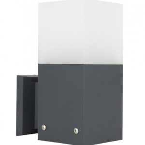 Kinkiet zewnętrzny ciemnoszary Cube 1xE27x20W IP44 SU-MA 897017 Kinkiet zewnętrzny ciemnoszary Cube 1xE27x20W IP44 SU-MA 897017