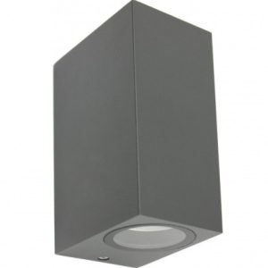 Kinkiet zewnętrzny ciemnoszary Mini 2xGU10x35W IP44 SU-MA 1016789