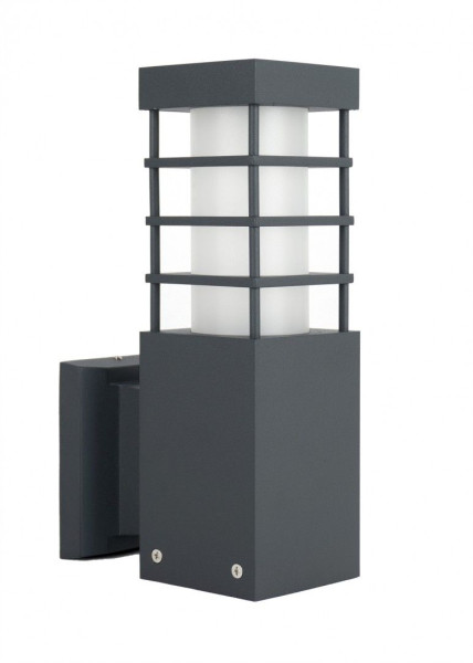 Kinkiet zewnętrzny ciemnoszary RADO 1xE27x18W IP54 SU-MA 1016777