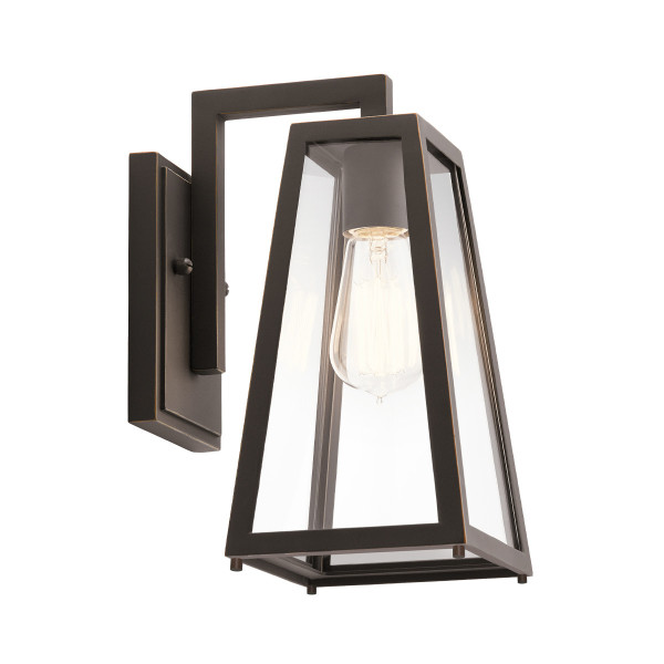 Kinkiet zewnętrzny ciemny brąz Delison 1xE27x60W IP44 Kichler 898839