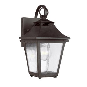Kinkiet zewnętrzny ciemny brąz Galena 1xE27x60W IP44 Feiss 894805