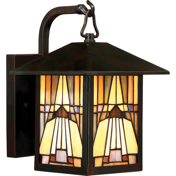 Kinkiet zewnętrzny ciemny brąz Inglenook Outdoor 1xE27x60W IP44 Quoizel 896531