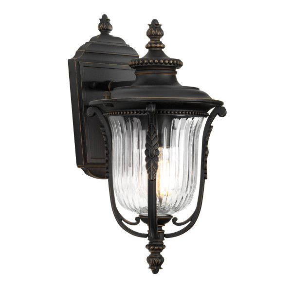 Kinkiet zewnętrzny ciemny brąz Luverne 1xE27x60W IP44 Kichler 897728
