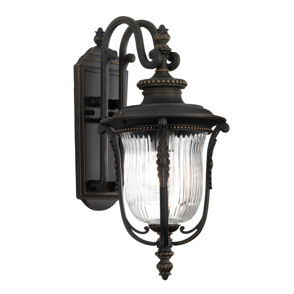 Kinkiet zewnętrzny ciemny brąz Luverne 1xE27x60W IP44 Kichler 897662