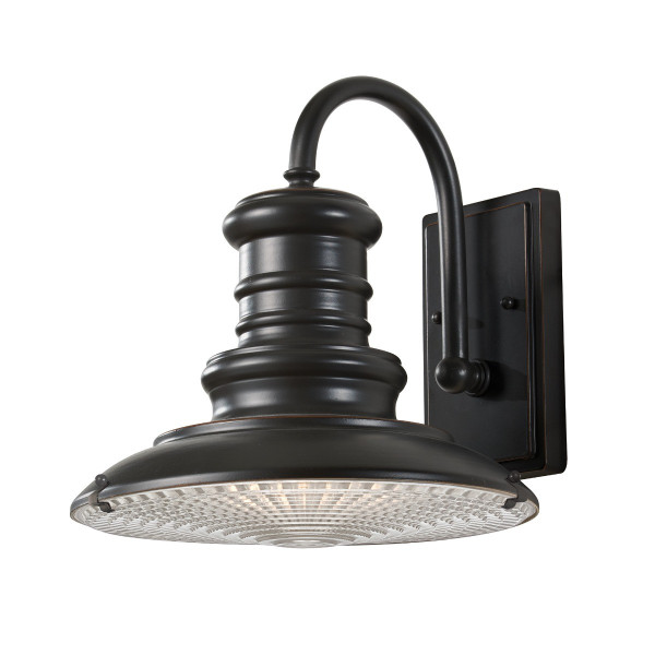 Kinkiet zewnętrzny ciemny brąz Redding Station 1xE27x60W IP44 Feiss 824276