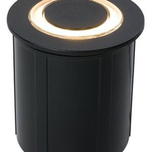Kinkiet zewnętrzny Circlet czarny aluminium LED 6,5 cm 1068301