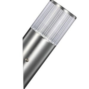 Kinkiet zewnętrzny COLLUM srebrny LED 1×3.6W 250lm IP44 Polux 232693 Kinkiet zewnętrzny COLLUM srebrny LED 1×3.6W 250lm IP44 Polux 232693