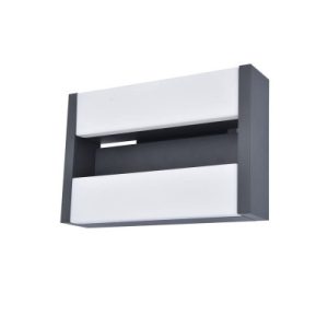 Kinkiet zewnętrzny CONROY antracytowo-biały LED 1x15W 1200lm IP54 Lutec 897654 Kinkiet zewnętrzny CONROY antracytowo-biały LED 1x15W 1200lm IP54 Lutec 897654