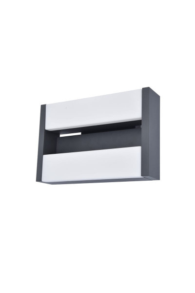 Kinkiet zewnętrzny CONROY antracytowo-biały LED 1x15W 1200lm IP54 Lutec 897654