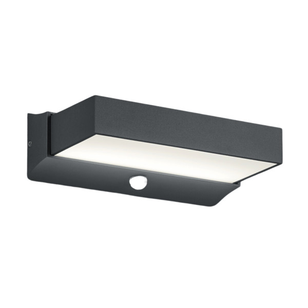 Kinkiet zewnętrzny CUANDO z czujnikiem antracyt LED 1x11W 1100lm IP54 Trio 894804