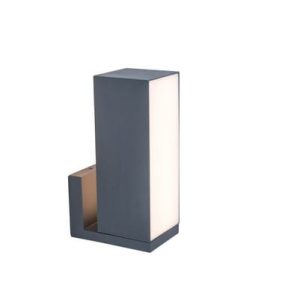 Kinkiet zewnętrzny CUBA 2700-6000K antracyt LED 1x14W 1000lm IP54 Lutec 1017143 Kinkiet zewnętrzny CUBA 2700-6000K antracyt LED 1x14W 1000lm IP54 Lutec 1017143