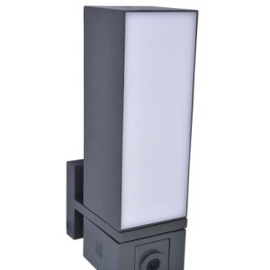 Kinkiet zewnętrzny CUBA antracytowo-biały LED 1x17W 1000lm IP44 Lutec 894806 Kinkiet zewnętrzny CUBA antracytowo-biały LED 1x17W 1000lm IP44 Lutec 894806