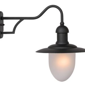 Kinkiet zewnętrzny czarno-biały ARUBA 1xE27x24W IP44 Lucide 898891 Kinkiet zewnętrzny czarno-biały ARUBA 1xE27x24W IP44 Lucide 898891
