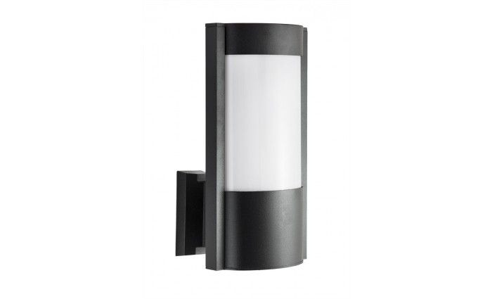 Kinkiet zewnętrzny czarno-biały ELIS 1xE27x60W IP54 SU-MA 1017022
