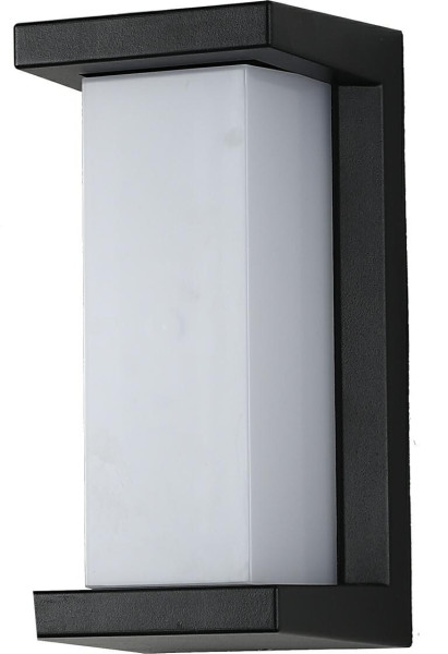 Kinkiet zewnętrzny czarno-biały Hydra 1xE27x30W IP54 IdeaLED 1017077