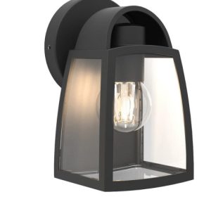 Kinkiet zewnętrzny czarno-biały KELSEY 1xE27x40W IP44 Lutec 898917 Kinkiet zewnętrzny czarno-biały KELSEY 1xE27x40W IP44 Lutec 898917