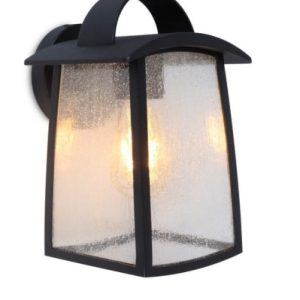 Kinkiet zewnętrzny czarno-biały KELSEY 1xE27x40W IP44 Lutec 1016647 Kinkiet zewnętrzny czarno-biały KELSEY 1xE27x40W IP44 Lutec 1016647
