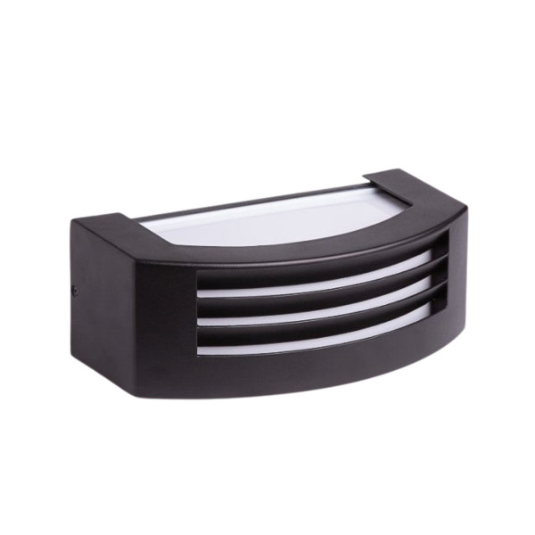 Kinkiet zewnętrzny czarno-biały Kinkiety 1xE27x60W IP54 Ecolight 898772