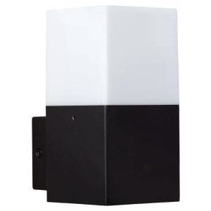 Kinkiet zewnętrzny czarno-biały Nicolo 1xE27x40W IP54 Abruzzo 899039 Kinkiet zewnętrzny czarno-biały Nicolo 1xE27x40W IP54 Abruzzo 899039