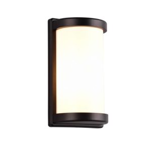 Kinkiet zewnętrzny czarno-biały PUELO 1xE27x10W IP44 RL 898836 Kinkiet zewnętrzny czarno-biały PUELO 1xE27x10W IP44 RL 898836