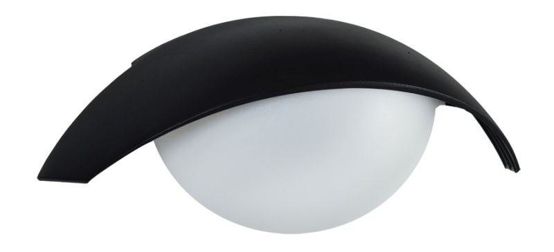 Kinkiet zewnętrzny czarno-biały TESS 1xE27x60W IP44 SU-MA 1017179