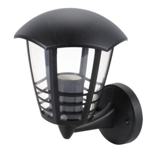 Kinkiet zewnętrzny czarno-przezroczysty Marseille 1xE27x60W IP44 Rabalux 898612 Kinkiet zewnętrzny czarno-przezroczysty Marseille 1xE27x60W IP44 Rabalux 898612
