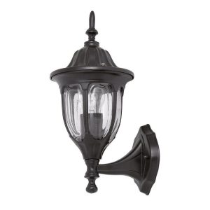 Kinkiet zewnętrzny czarno-przezroczysty Milano 1xE27x60W IP43 Rabalux 959503 Kinkiet zewnętrzny czarno-przezroczysty Milano 1xE27x60W IP43 Rabalux 959503