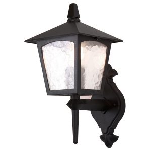 Kinkiet zewnętrzny czarno-przezroczysty York 1xE27x60W IP23 Elstead 232624 Kinkiet zewnętrzny czarno-przezroczysty York 1xE27x60W IP23 Elstead 232624