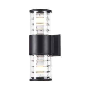 Kinkiet zewnętrzny czarno-transparentny BRONX 2xE27x60W IP54 Maytoni 895879 Kinkiet zewnętrzny czarno-transparentny BRONX 2xE27x60W IP54 Maytoni 895879