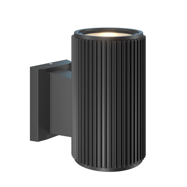 Kinkiet zewnętrzny czarno-transparentny RANDO 1xE27x60W IP54 Maytoni 894841