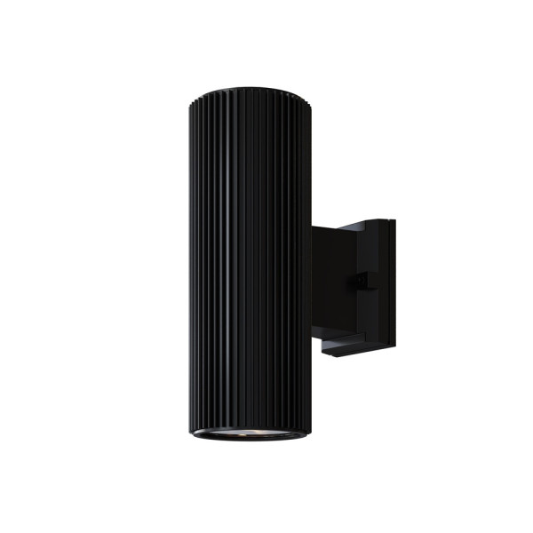 Kinkiet zewnętrzny czarno-transparentny RANDO 2xE27x60W IP54 Maytoni 895918