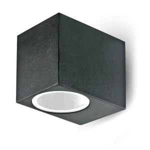 Kinkiet zewnętrzny czarny 7651 1xGU10x35W IP44 V-TAC 899079