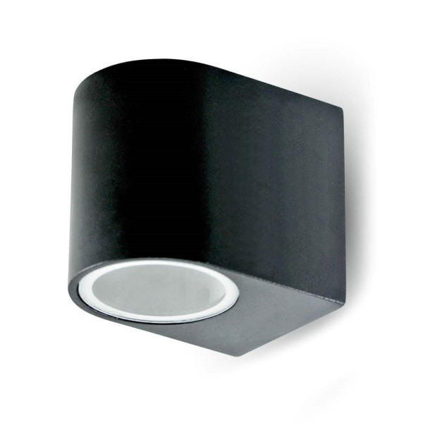 Kinkiet zewnętrzny czarny 7651 1xGU10x35W IP44 V-TAC 898801