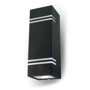 Kinkiet zewnętrzny czarny 7662 2xGU10x35W IP44 V-TAC 898503