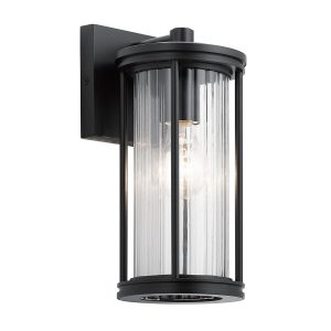Kinkiet zewnętrzny czarny Barras 1xE27x40W IP44 Kichler 898533 Kinkiet zewnętrzny czarny Barras 1xE27x40W IP44 Kichler 898533