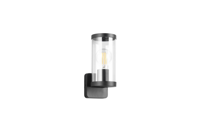 Kinkiet zewnętrzny czarny BONITO 1xE27x28W IP44 RL 895898