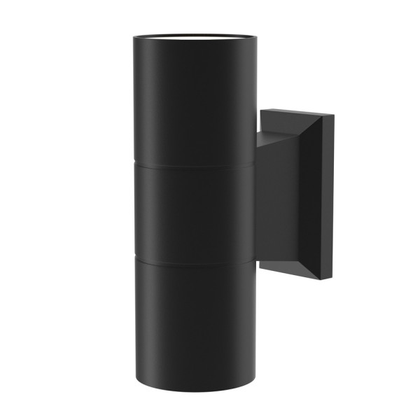 Kinkiet zewnętrzny czarny BOWERY 2xGU10x50W IP54 Maytoni 894837