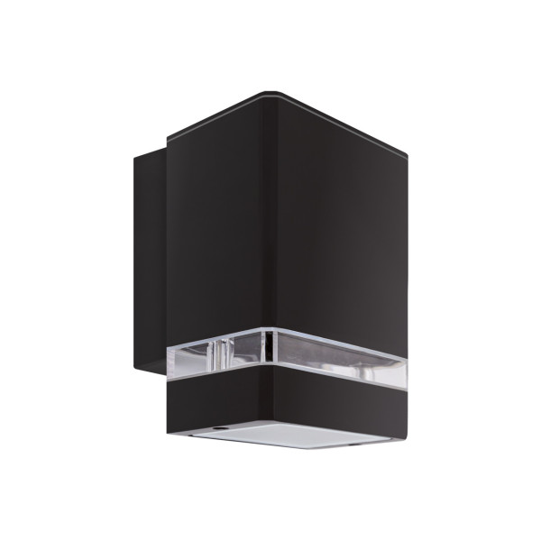 Kinkiet zewnętrzny czarny BRUNO 1xGU10x35W IP54 Struhm 894920