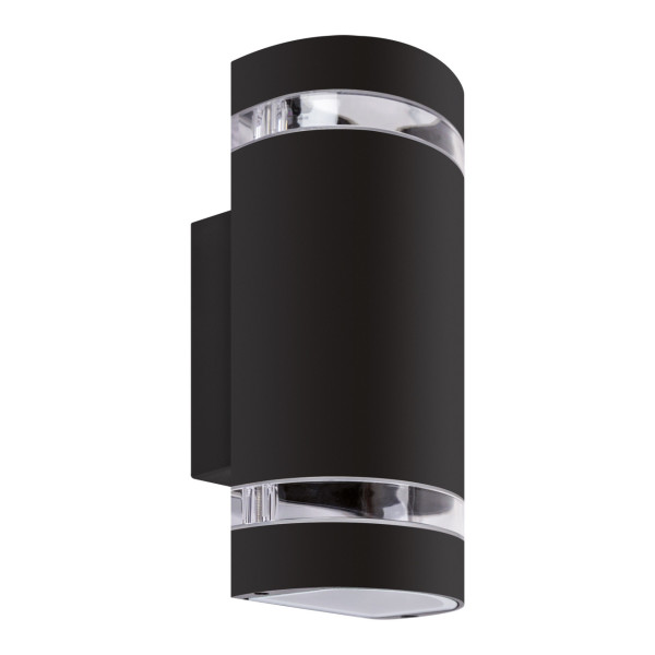 Kinkiet zewnętrzny czarny BRUNO 2xGU10x35W IP54 Struhm 895904