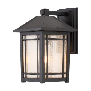 Kinkiet zewnętrzny czarny Cedar Point 1xE27x60W IP44 Quoizel 894932 Kinkiet zewnętrzny czarny Cedar Point 1xE27x60W IP44 Quoizel 894932