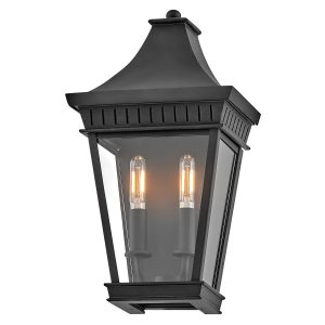 Kinkiet zewnętrzny czarny CHAPEL HILL 2xE14x40W IP44 Hinkley 896707 Kinkiet zewnętrzny czarny CHAPEL HILL 2xE14x40W IP44 Hinkley 896707