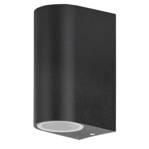 Kinkiet zewnętrzny czarny Chile 2xGU10x35W IP44 Rabalux 961292 Kinkiet zewnętrzny czarny Chile 2xGU10x35W IP44 Rabalux 961292