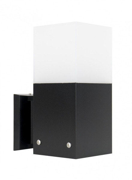 Kinkiet zewnętrzny czarny Cube 1xE27x20W IP44 SU-MA 1016626